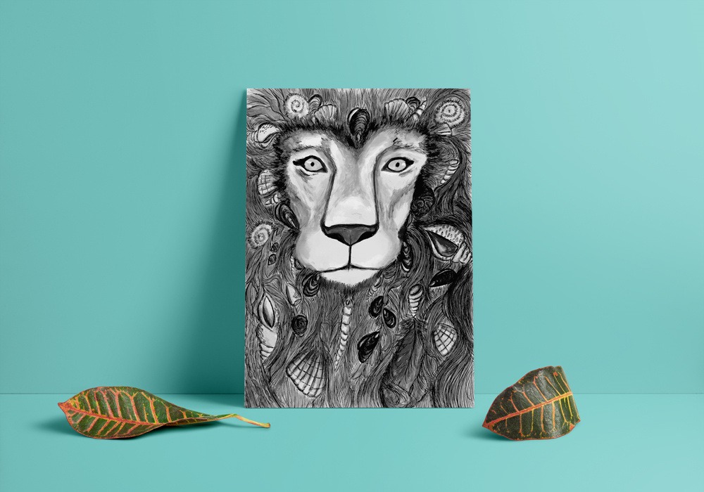 sea Lion Art Print